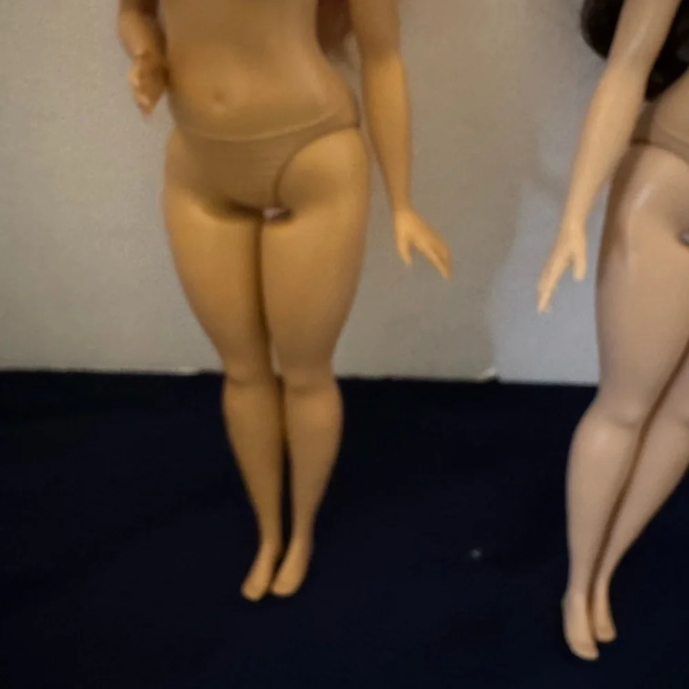Two Barbie Curvy Fashionistas Dolls 2015 Bundle and Save Fast Shipping - Picture 2 of 5